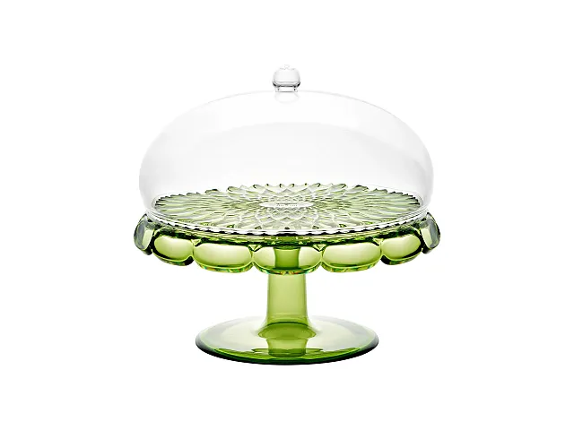Guzzini Alzata con campana vanity verde