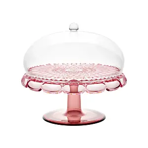 Guzzini Alzata con campana vanity rosa