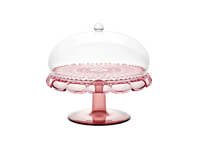 Guzzini Alzata con campana vanity rosa