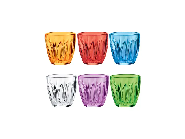 Guzzini Set bicchieri multicolor