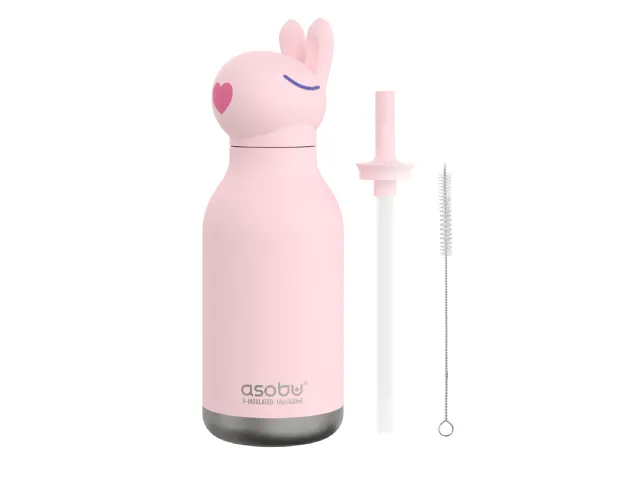 Asobu Borraccia CONIGLIO ROSA