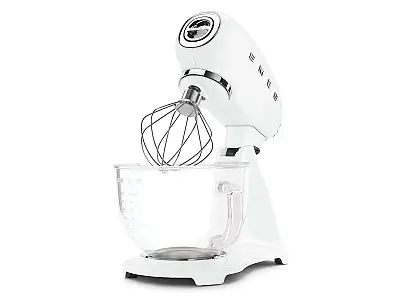 Smeg Impastatrice con ciotola in vetro - BIANCO