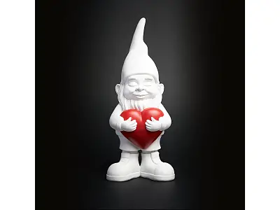 Blogo LOVER mini 12 cm - BIANCO