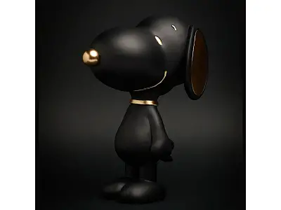 Blogo SNOOPY mini 12 cm - NERO
