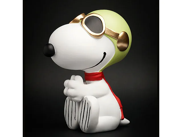 Blogo SNOOPY AVIATOR 12 cm - BIANCO