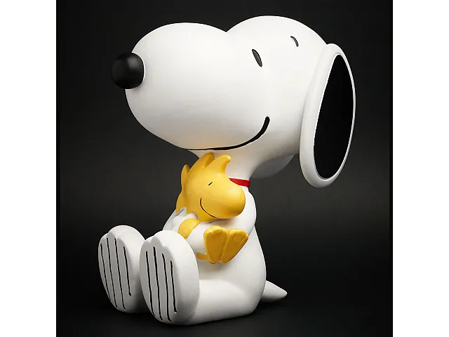 Blogo SNOOPY WOODSTOCK 12 cm - BIANCO