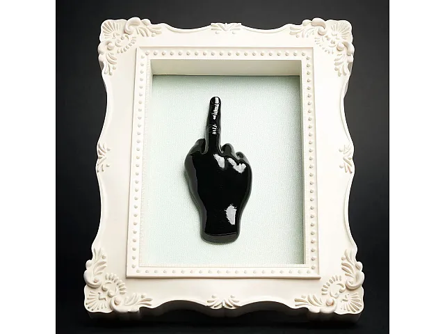 Blogo FINGER BLACK Cornice