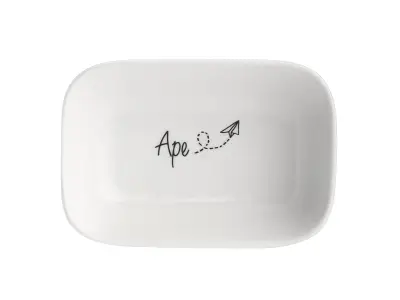 La Porcellana Bianca Ciotola rettangolare