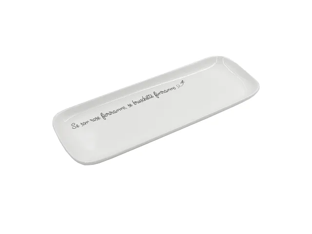La Porcellana Bianca Piatto rettangolare
