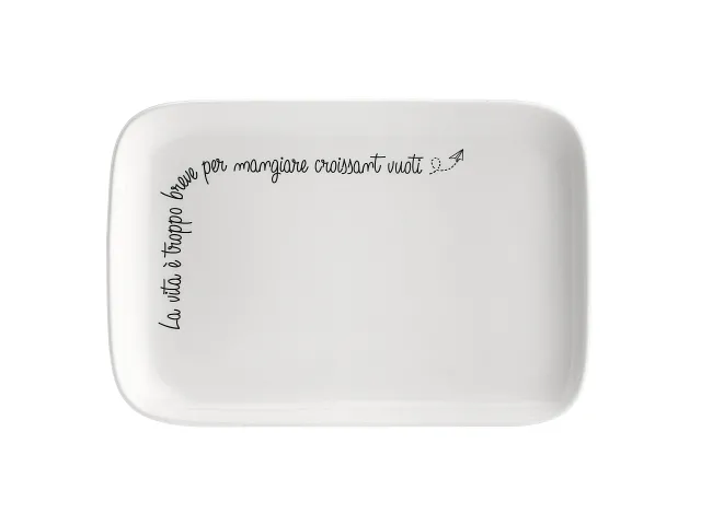 La Porcellana Bianca Piatto rettangolare