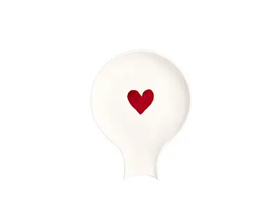 Simple Day Poggiamestolo cuore rosso