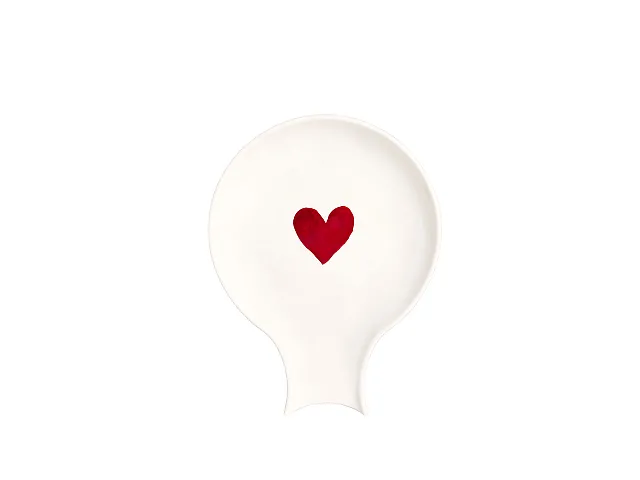 Simple Day Poggiamestolo cuore rosso