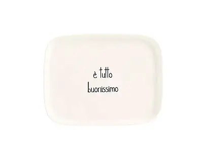 Simple Day Piatto rettangolare