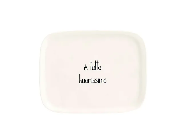 Simple Day Piatto rettangolare