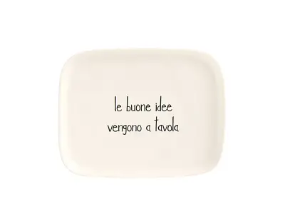 Simple Day Piatto rettangolare